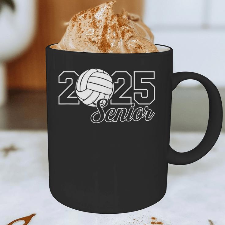 Senior 2025 Volleyball Mom High School Graduation Outfit Pro Graphic Print Coffee Mug