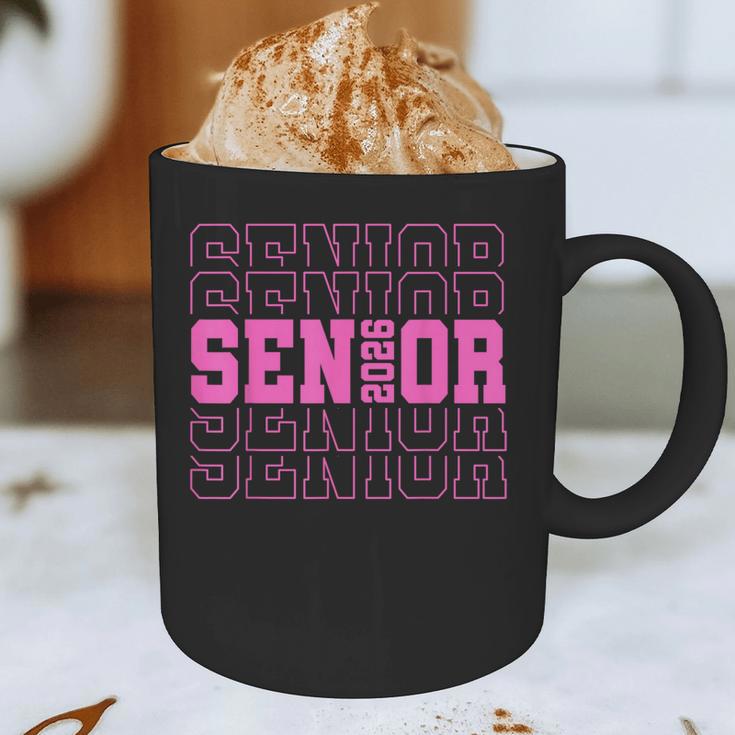 Senior 2026 Class Of 2026 Boys Girls Matching Graduation Graphic Print Coffee Mug