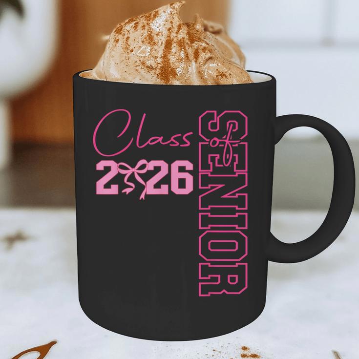Senior 2026 Class Of 2026 Coquette Bow Graduation 2026 Graphic Print Coffee Mug