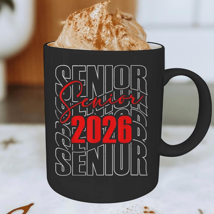Senior 2026 Retro Class Of 2026 Graduation For Students Graphic Print Coffee Mug