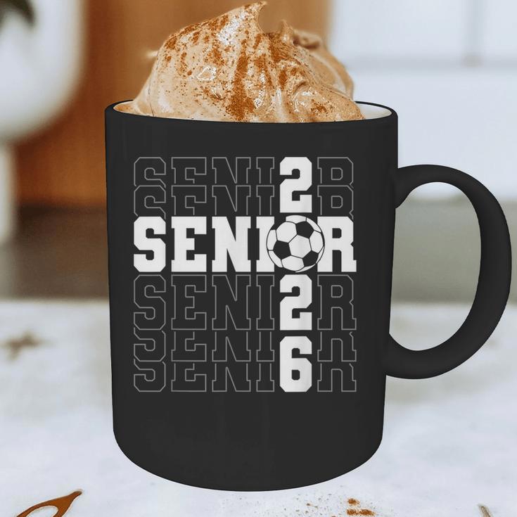 Senior 2026 Soccer Player Class Of 2026 Senior Graduation Graphic Print Coffee Mug