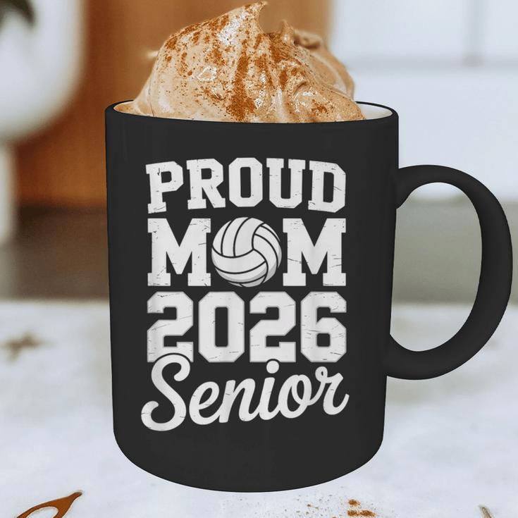 Senior 2026 Volleyball Mom High School Graduation Outfit Graphic Print Coffee Mug
