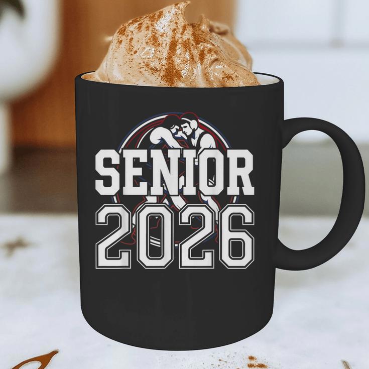Senior 2026 Wrestling Class Of 2026 Wrestler Graduation Graphic Print Coffee Mug