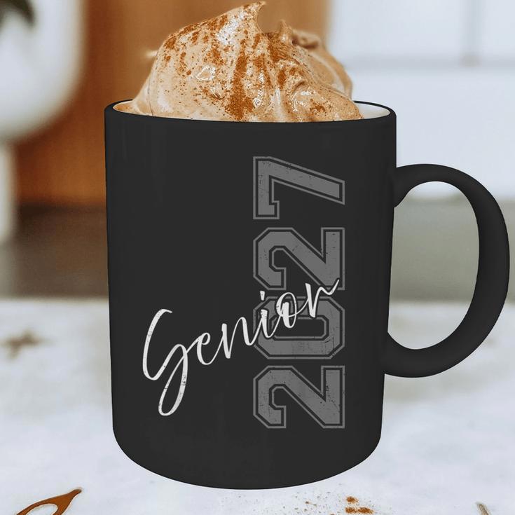 Senior 2027 Class Of 2027 Shirt Graduation Graphic Print Coffee Mug