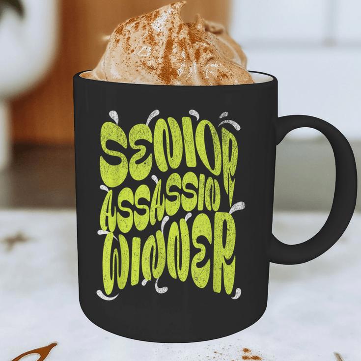 Senior Assassin Winner School Graduation Water Game Graphic Print Coffee Mug