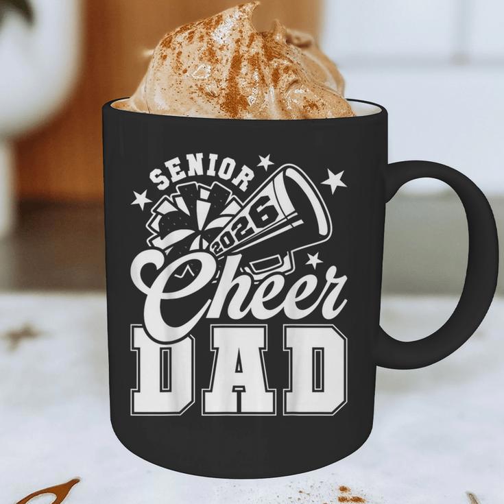Senior Cheer Dad 2026 Proud Cheerleader Dad Class Of 2026 Graphic Print Coffee Mug