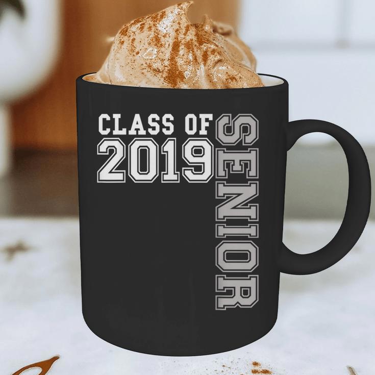 Senior Class Of 2019 19 Shirt High School Graduation Graphic Print Coffee Mug