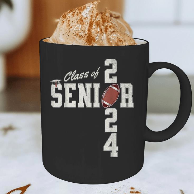 Senior Class Of 2024 Football Graduation Party Favors 2024 Graphic Print Coffee Mug