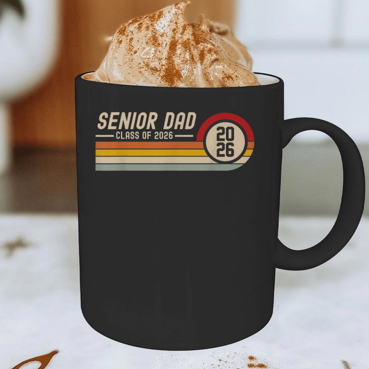 Senior Dad Class Of 2026 Graduation 2026 Graduate Vintage Graphic Print Coffee Mug
