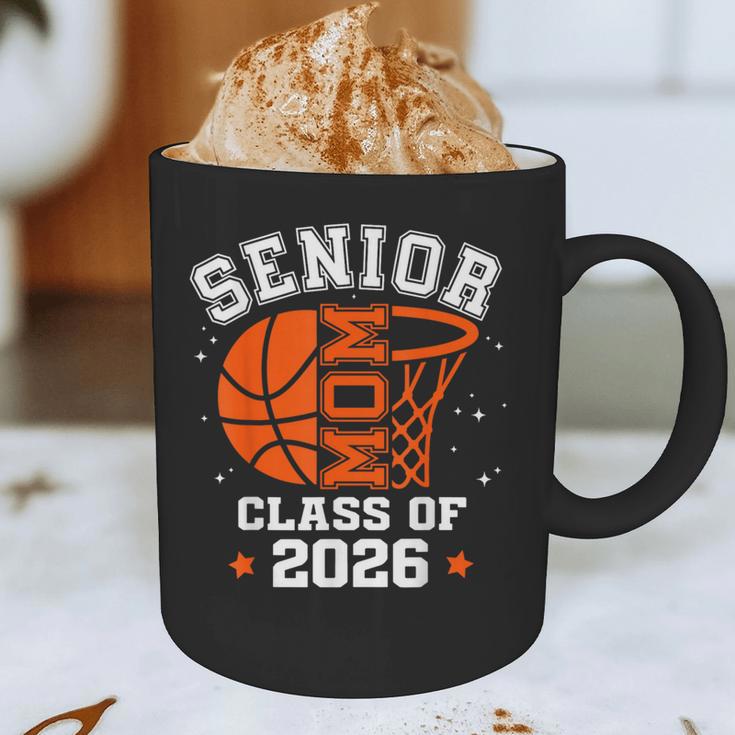 Senior Mom Class Of 2026 Basketball Graduation Graphic Print Coffee Mug
