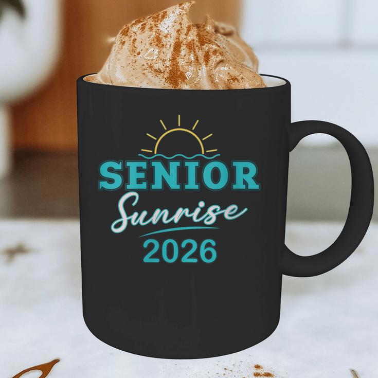 Senior Sunrise Class Of 2026 Vintage Graduation High School Graphic Print Coffee Mug