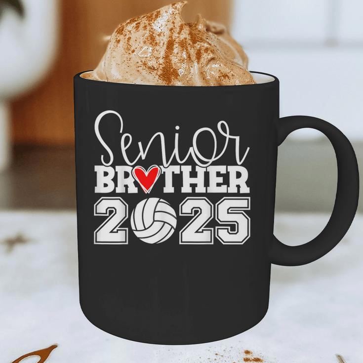 Senior Volleyball Brother 2025 Class Of 2025 Graduation Graphic Print Coffee Mug