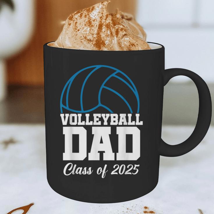 Senior Volleyball Dad Class Of 2025 Graduation Graduate Graphic Print Coffee Mug