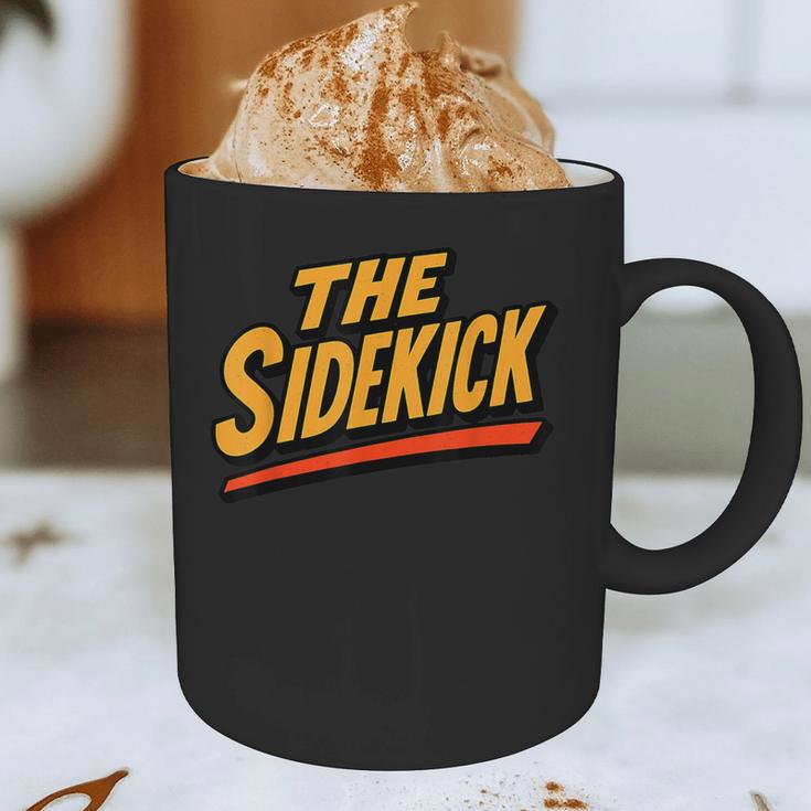 Sidekick Easy Halloween Matching Superhero Costume Dad Mom Graphic Print Coffee Mug