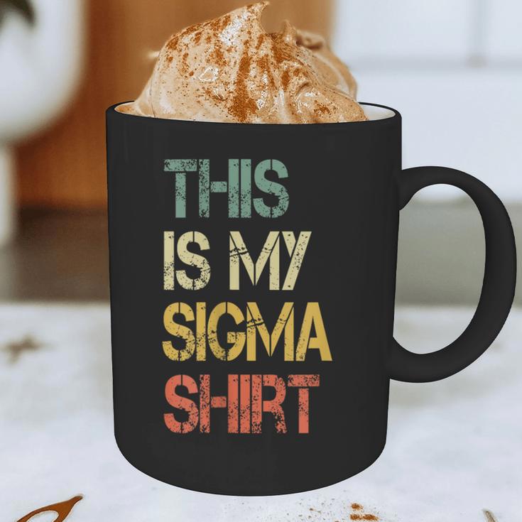 This Is My Sigma Shirt Male Lone Wolf Minimalist Introvert Graphic Print Coffee Mug This Is My Sigma Shirt Male Lone Wolf Minimalist Introvert Graphic Print Coffee Mug