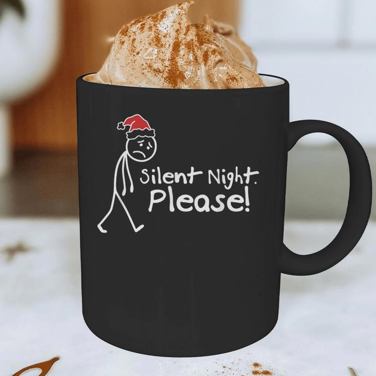 Silent Night Please Christmas Introvert Graphic Print Coffee Mug Silent Night Please Christmas Introvert Graphic Print Coffee Mug