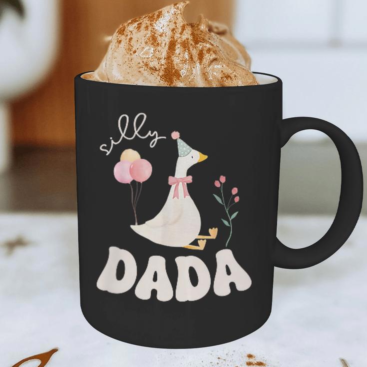 Silly Dada Silly Goose Dad Birthday Family Matching Party Graphic Print Coffee Mug