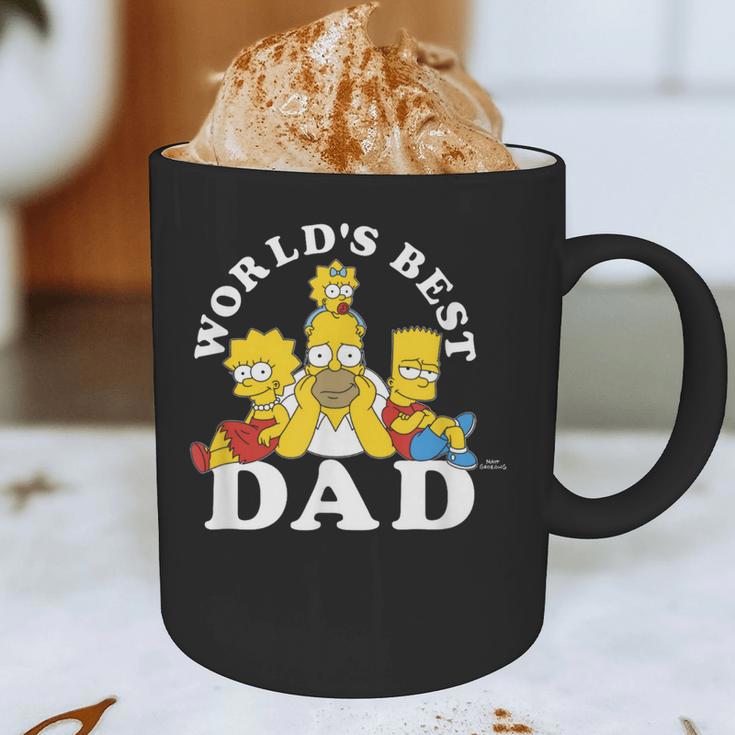 The Simpsons World's Best Dad Father's Day Group V2 Small Graphic Print Coffee Mug