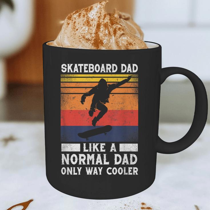 Skateboard Like A Normal Dad Vintage 80S 90S Retro Graphic Print Coffee Mug