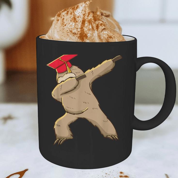 Sloth Dabbing Shirt Graduation Day Shirt See Ya Graphic Print Coffee Mug