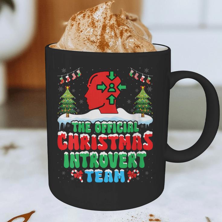 Snow Christmas Introvert Team Introverted Introvert Xmas Graphic Print Coffee Mug Snow Christmas Introvert Team Introverted Introvert Xmas Graphic Print Coffee Mug
