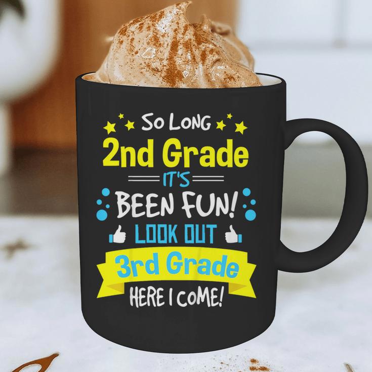 So Long 2nd Grade Here I Come 3rd Grader Graduation Graphic Print Coffee Mug