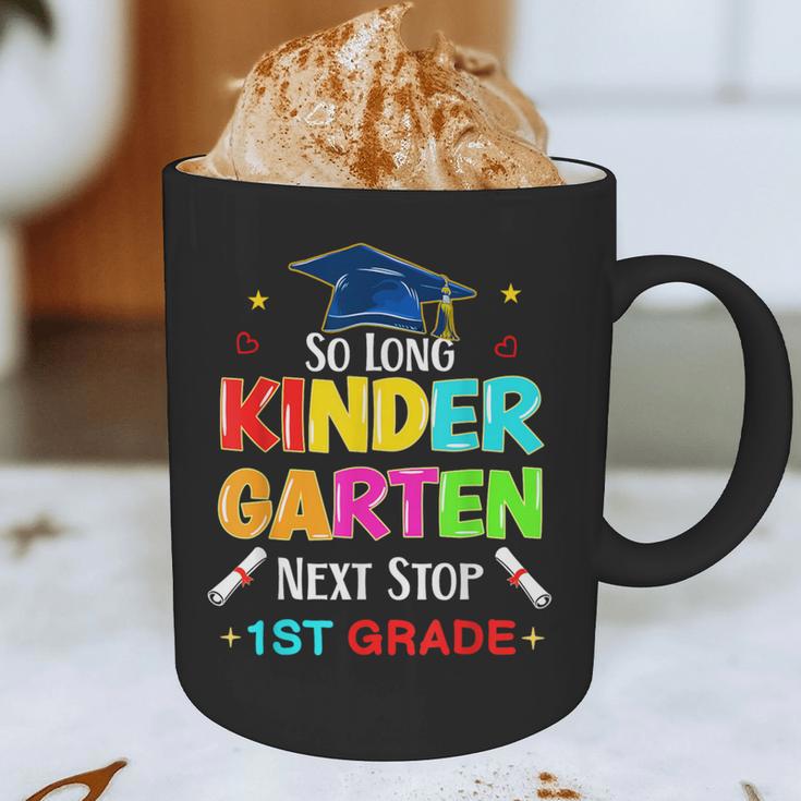 So Long Kindergarten Graduation 2025 Graduate 1st Grade Graphic Print Coffee Mug