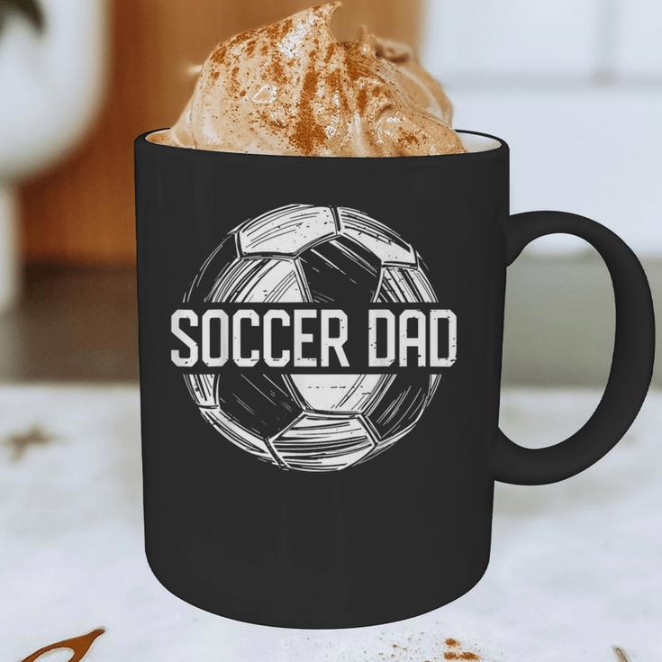 Soccer Dad Family Matching Team Player Sport Lover Papa Graphic Print Coffee Mug