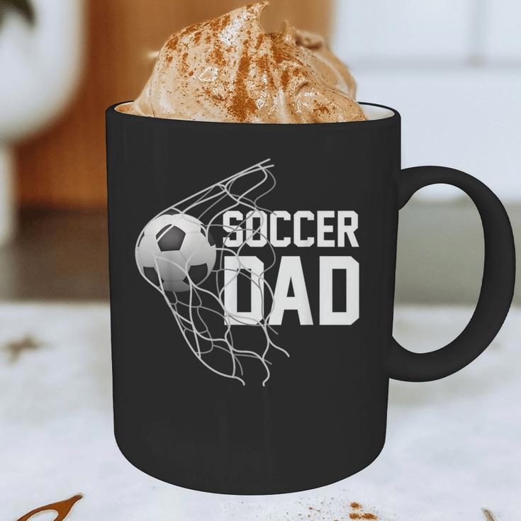 Soccer DAD Football Futbol Parents Goal Graphic Print Coffee Mug
