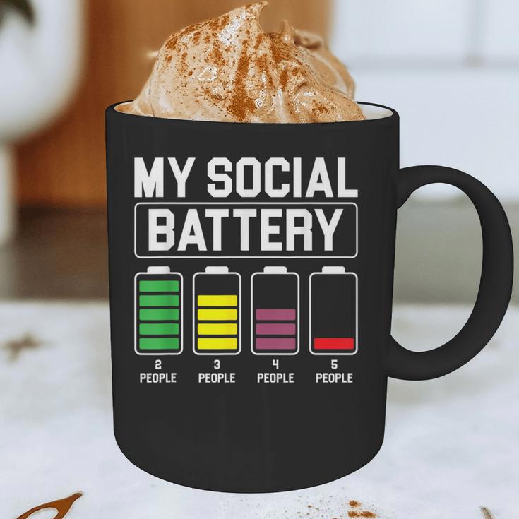 My Social Battery Introverted Low Energy Antisocial Graphic Print Coffee Mug My Social Battery Introverted Low Energy Antisocial Graphic Print Coffee Mug