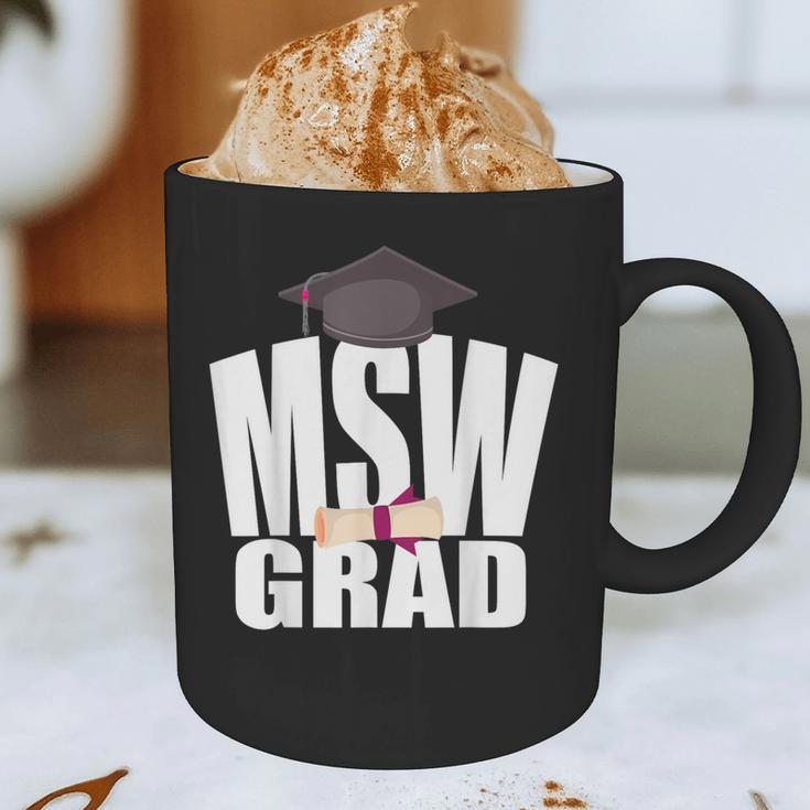 Social Work MSW Graduation Masters Degree Worker 2020 Graphic Print Coffee Mug