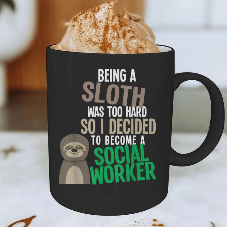 Social Work Student Masters Degree Graduation Graphic Print Coffee Mug