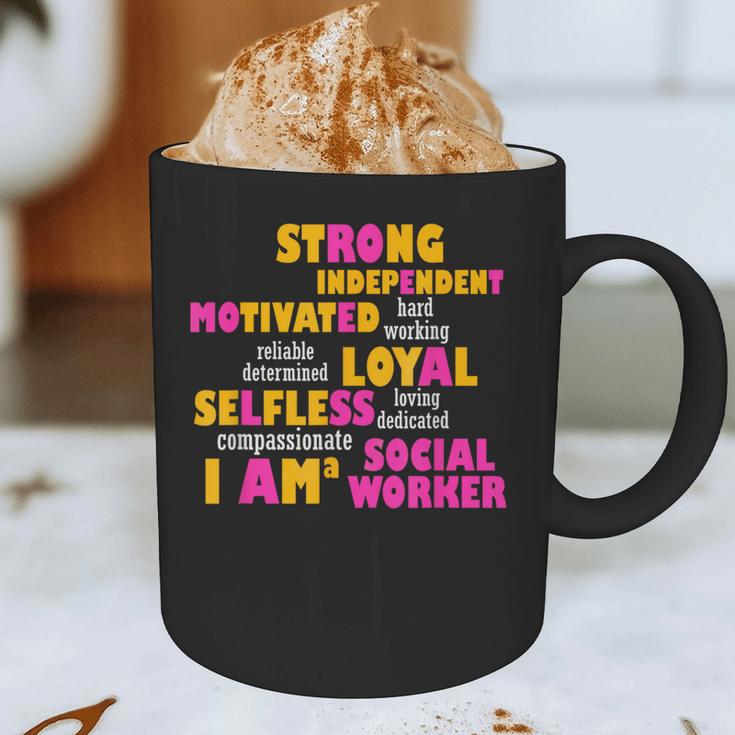 Social WorkerShirt Graduation Social Work Month Graphic Print Coffee Mug