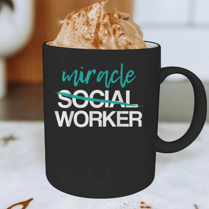 Social Worker Work Month MSW Graduation Masters Graphic Print Coffee Mug