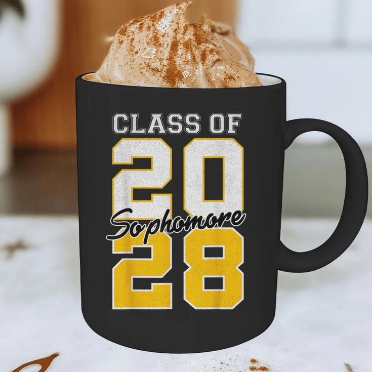 Sophomore 2028 Class Of 2028 Graduation 2028 10th Grade Graphic Print Coffee Mug Sophomore 2028 Class Of 2028 Graduation 2028 10th Grade Graphic Print Coffee Mug