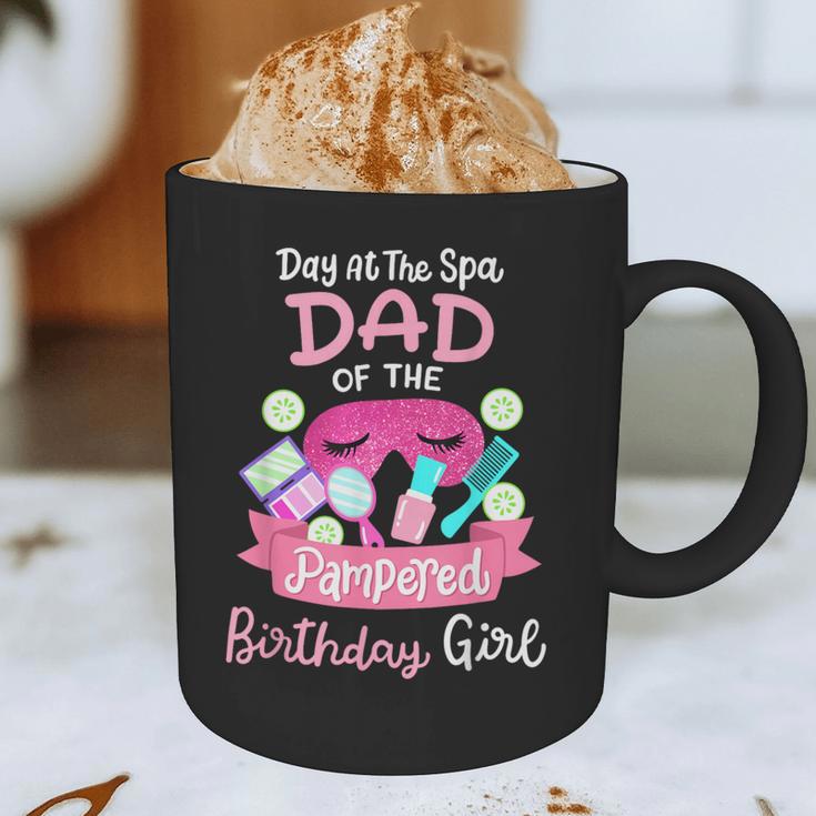 Spa Birthday Party Dad Of The Pampered Bday Girl Family Graphic Print Coffee Mug