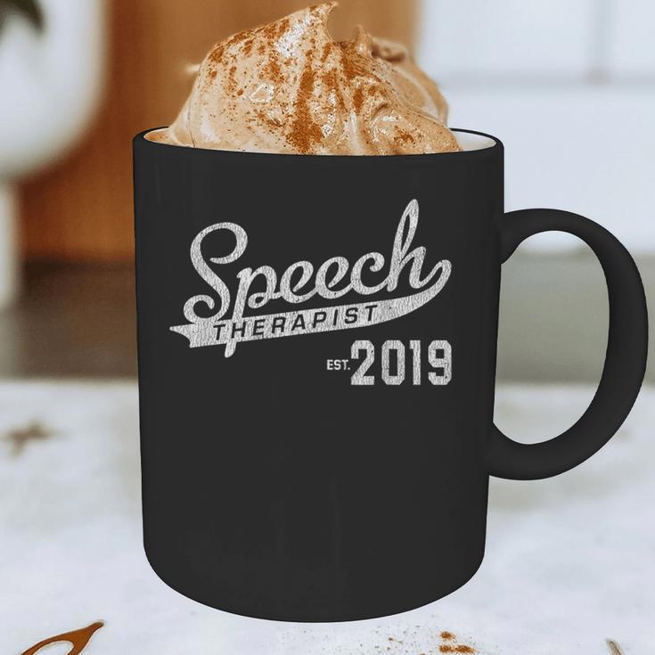 Speech Therapist Graduation 2019 Shirt Speech Therapy Graphic Print Coffee Mug