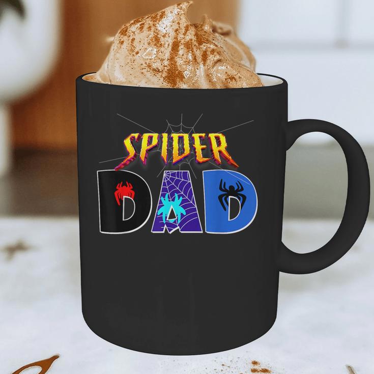 Spider Dad Shirt Birthday Fathers Day Halloween Costumes Pjs Graphic Print Coffee Mug