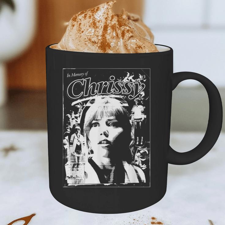Stranger Things Hellfire Club Chrissy In Memory Of Graphic Print Coffee Mug