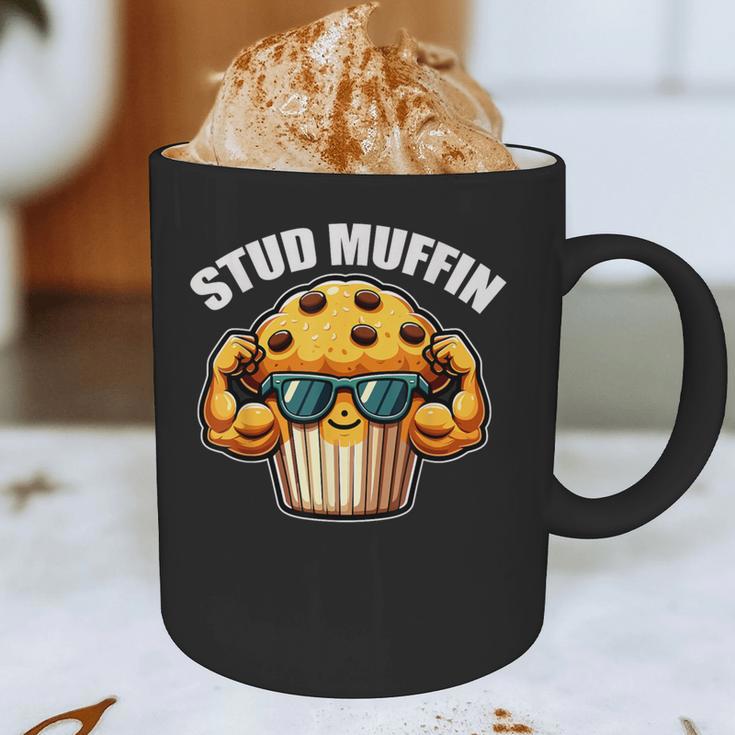 Stud Muffin Muffin Lover Dad Boyfriend Men Boys Graphic Print Coffee Mug
