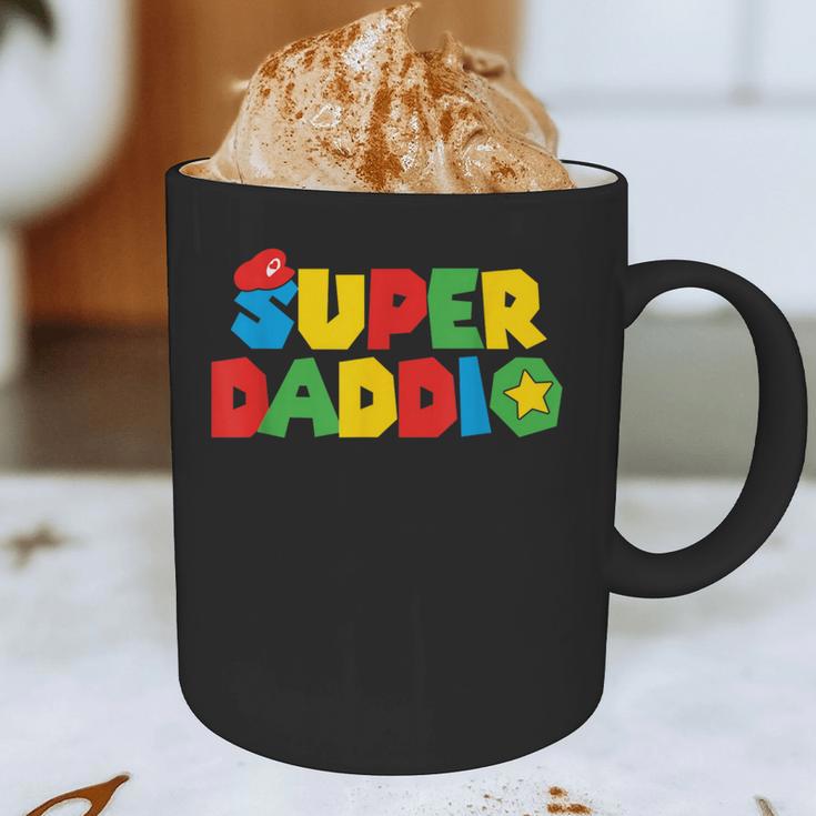 Super Gamer Dad Unleashed Celebrating Fatherly Powers Graphic Print Coffee Mug