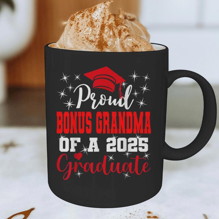 Super Proud Bonus Grandma Of 2025 Graduate Graduation Family Graphic Print Coffee Mug