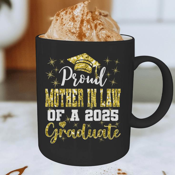 Super Proud Mother In Law Of 2025 Graduate Graduation Family Graphic Print Coffee Mug