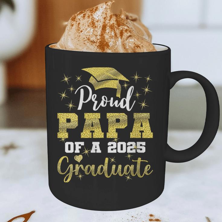 Super Proud Papa Of 2025 Graduate Senior Graduation Family Graphic Print Coffee Mug