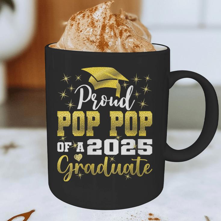 Super Proud Pop Pop Of 2025 Graduate Graduation Family Graphic Print Coffee Mug