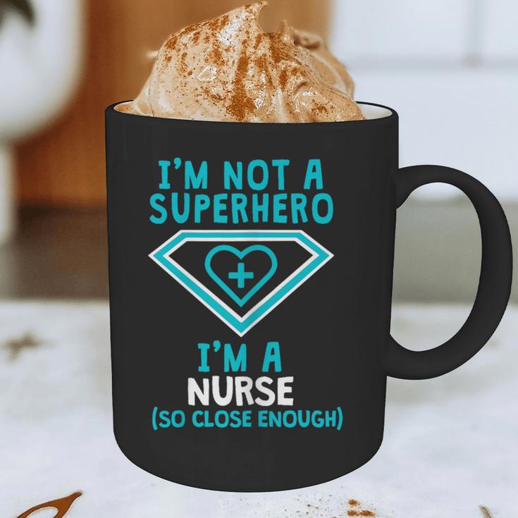 Superhero RN Nurse Shirt Graduation Graphic Print Coffee Mug