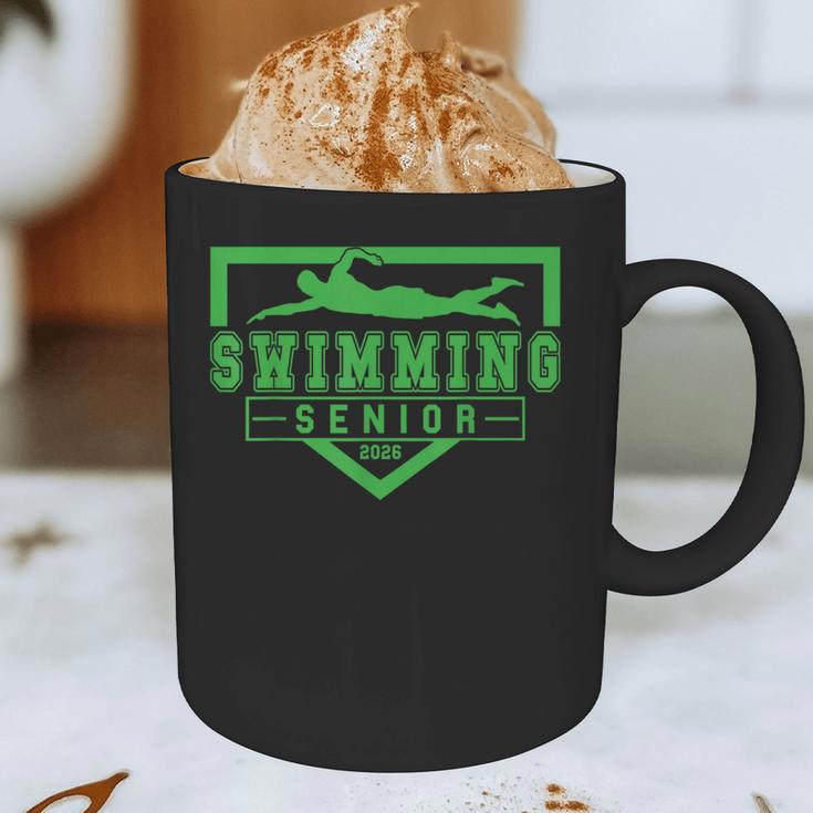Swimming Senior Night Swim Senior 2026 Graduation 32 Graphic Print Coffee Mug