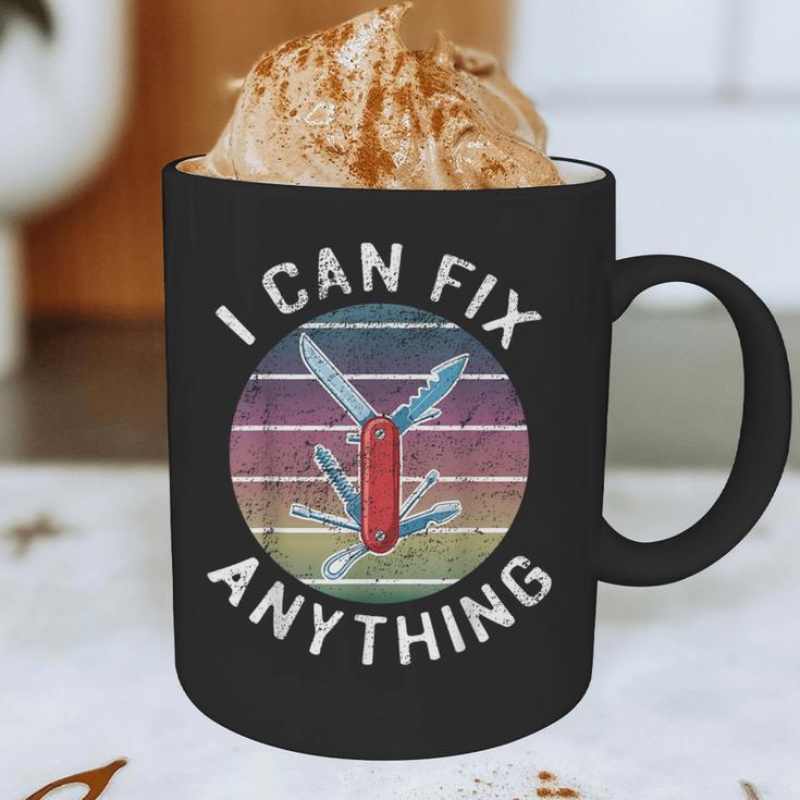 Swiss Army Knife DIY Dad Fathers Day Fix Anything Handyman Graphic Print Coffee Mug