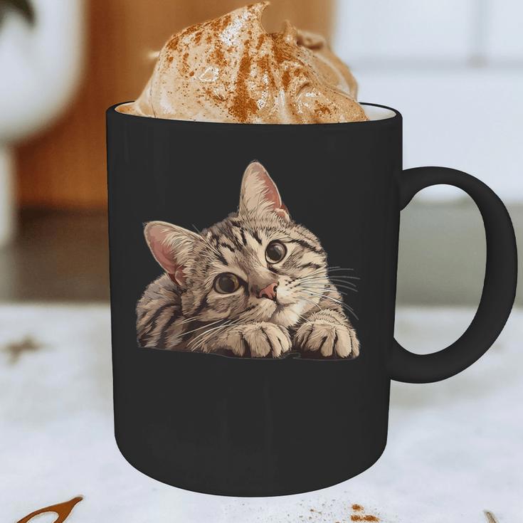 Tabby Cat Mom Dad Pet Shop Tabby Cats Kitten Tabby Cat Graphic Print Coffee Mug