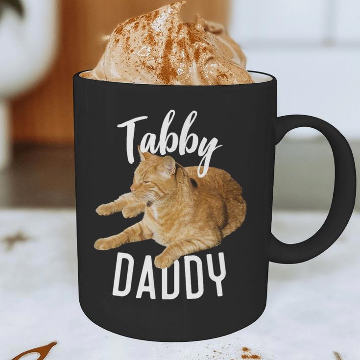 Tabby Daddy Cat Lover Saying Graphic Graphic Print Coffee Mug